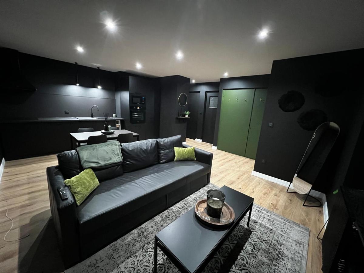 Appartement moderne full black Dunkerque centre Dunkirk Eksteriør billede