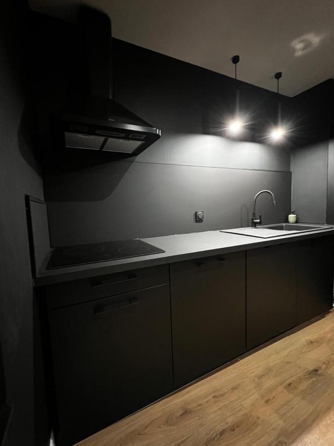 Appartement moderne full black Dunkerque centre Dunkirk Eksteriør billede